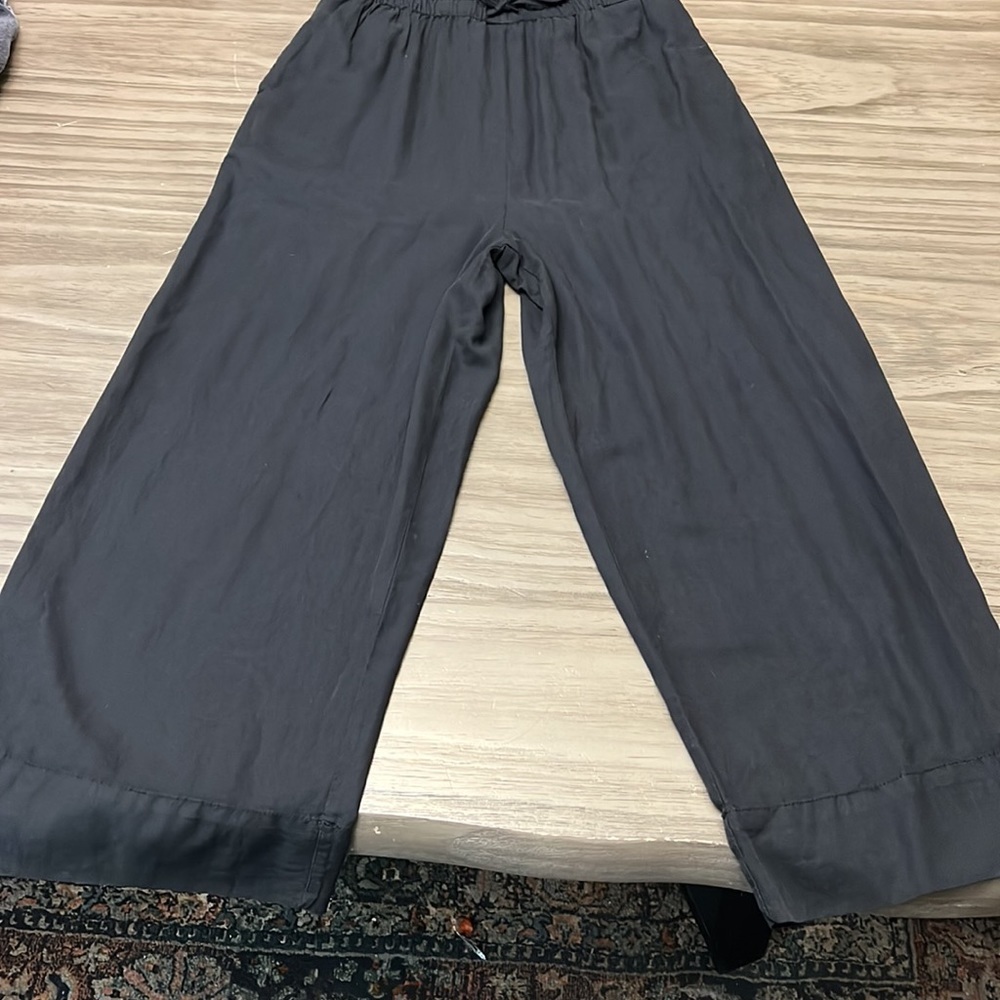 SPLENDID BLACK JUMPSUIT CINCH WAIST SIZE SMALL - Picture 7 of 16